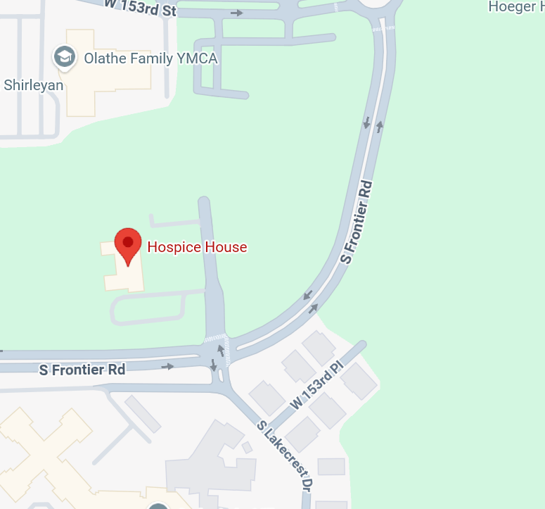 map to hospice house