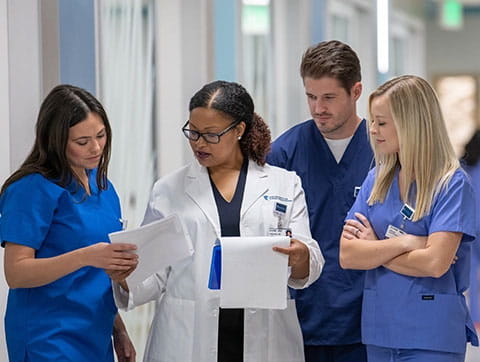 Group of medical staff