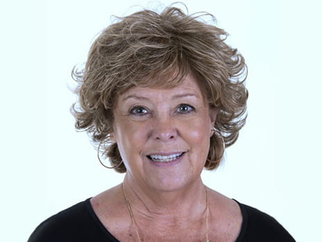 Neurosurgery patient Carole Harris.