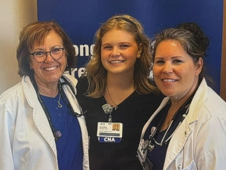 Debbie Tomlinson and family