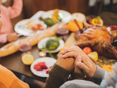 Thanksgiving meal