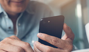 Checking a mobile phone