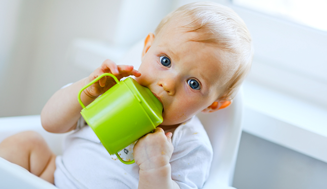 HELP! How to Get Your Bottle Fed Toddler to Drink From a Cup