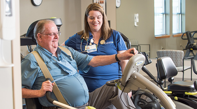 Cardiac Rehabilitation Gets Jack on the Road to Recovery